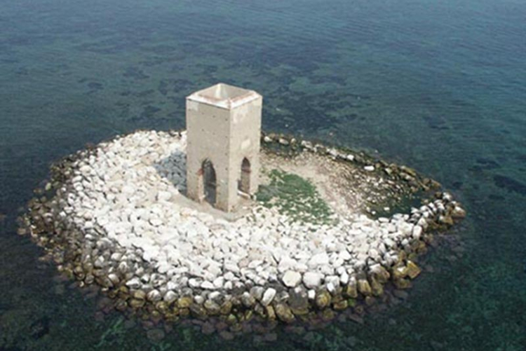 Torre della Meloria dall'alto Torre della Meloria dall'alto